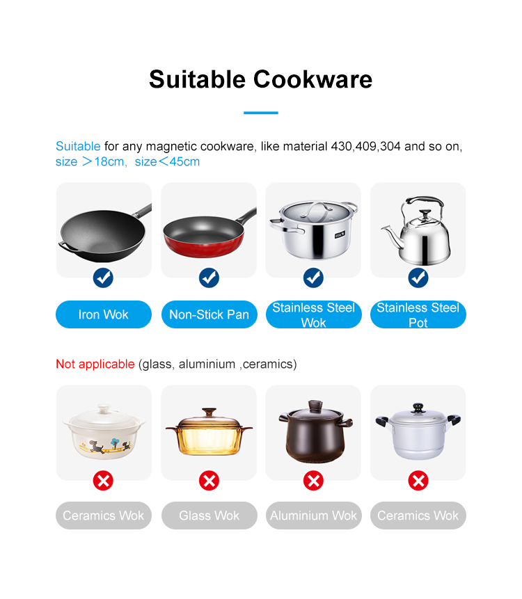 CE Stainless Steel Euro Standard Knob Control 3500w Electric European Standard Portable Commercial Induction Cooktop Stove Cooker BT3533