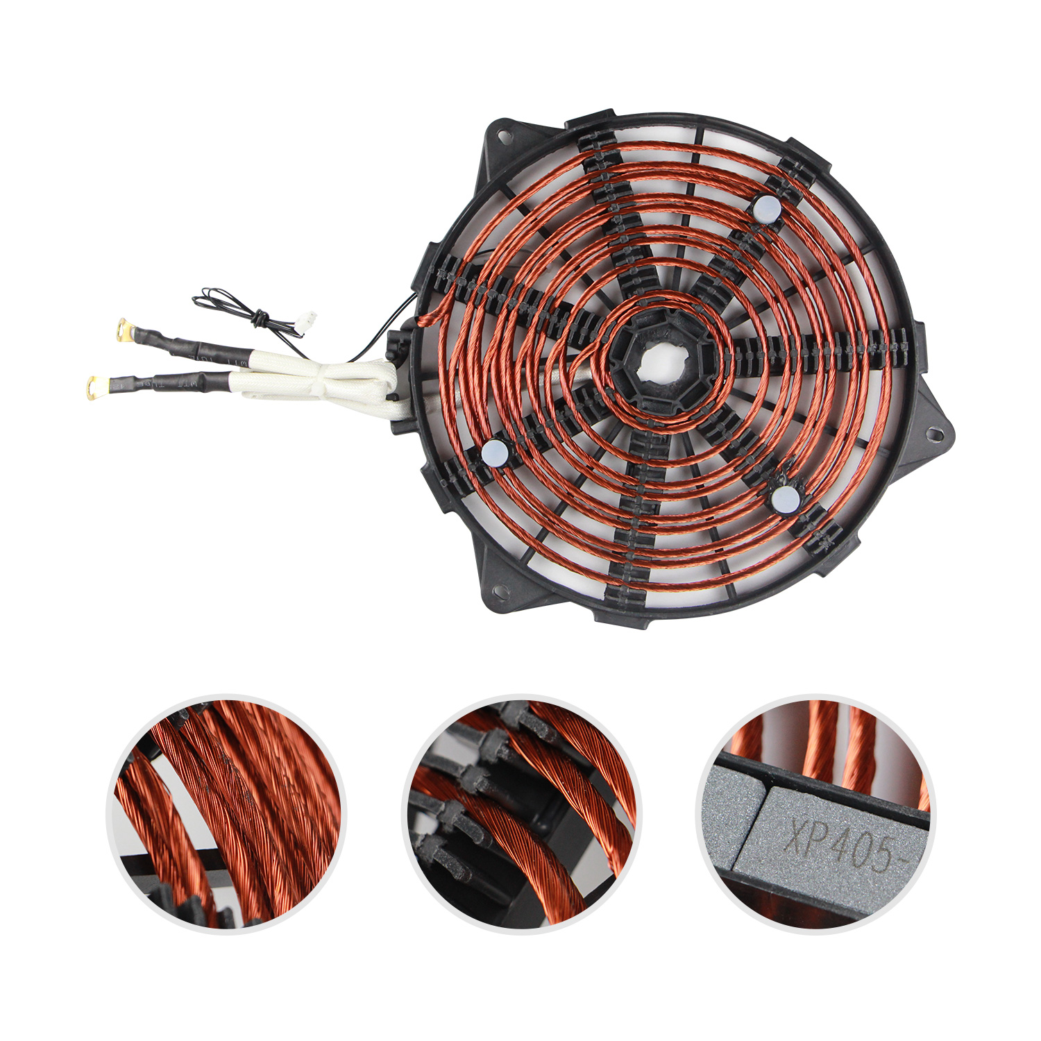 5kW Commercial Induction Cooker SKD Spare Parts(Flat coil)  HW-5PT-A16D
Single switch induction heating technology induction heating accessories