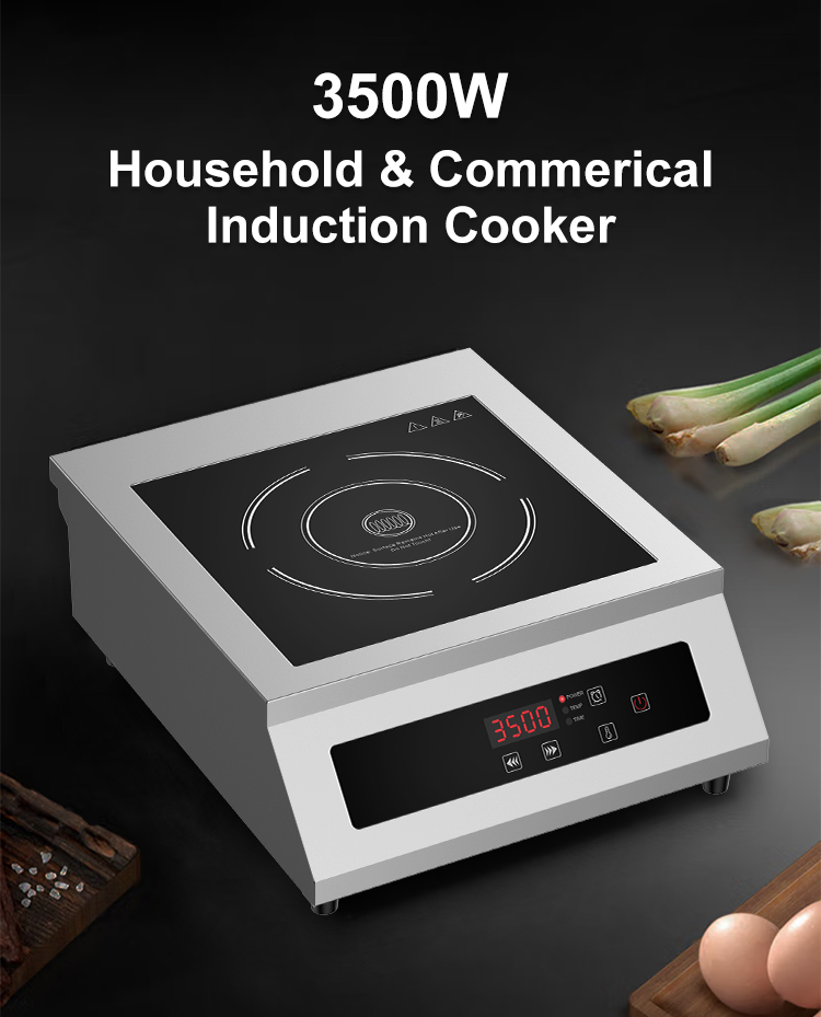 CE 220v 3500watt European Digital Press Button Portable Electric Commercial Kitchen Equipment Induction Hob Tabletop Cooktop Cooker BT3538